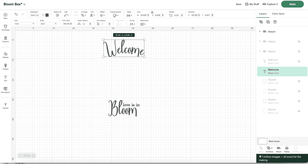 Cricut Design Space Design